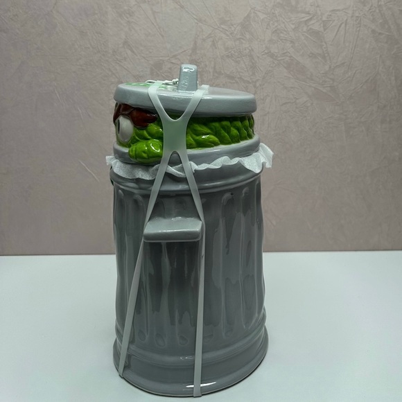 Sesame Street Gray and Green Cookie Jar - Picture 8 of 10